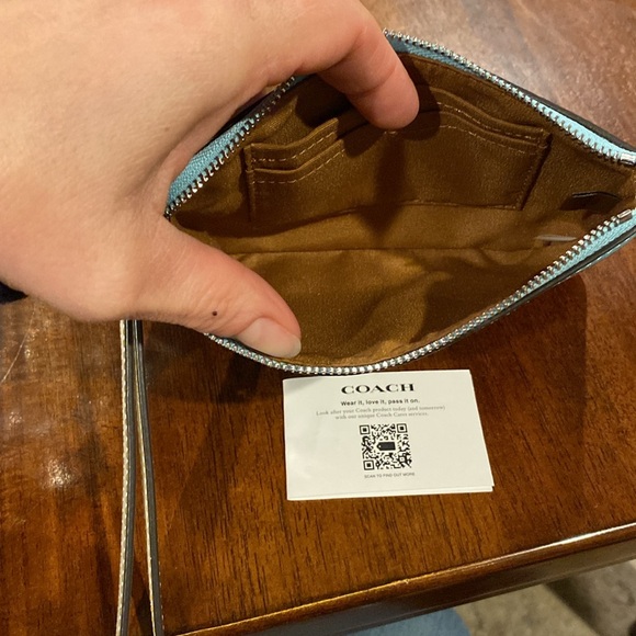 Coach half zip wristlet - Picture 7 of 8